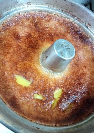 Una foto de Flan