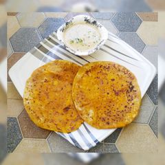 Punjabi Aloo Ka Paratha A picture of Punjabi Aloo Ka Paratha.