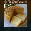 Chiffon cake super pluffy