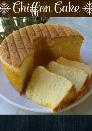 Foto resep Chiffon cake super pluffy