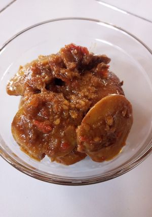 Foto resep Semur Jengkol Pedas