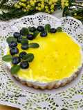 Cheese cake con geele al limone