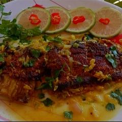 A picture of Italian fish.
