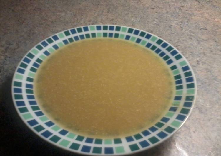 Recipe of Homemade chicken veg soup