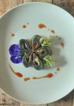 Foto resep 72. Pempek Dos Isi Qeju Leleh (Bunga Telang)