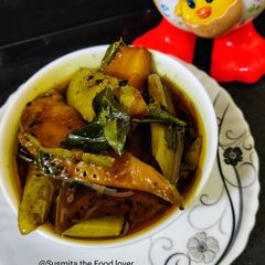Aam Launji/Amba khatta/ Sweet sour and spicy mango chutney A picture of Aam Launji/Amba khatta/ Sweet sour and spicy mango chutney.