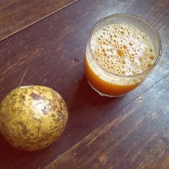 A picture of Woodapple juice.