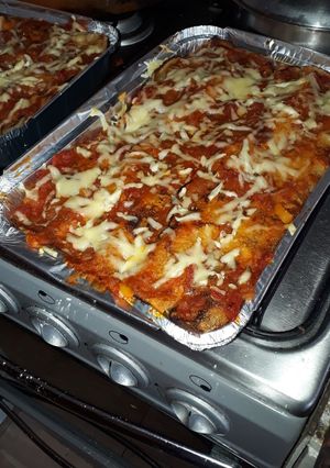 Una foto de Canelones de Pollo y Ricota