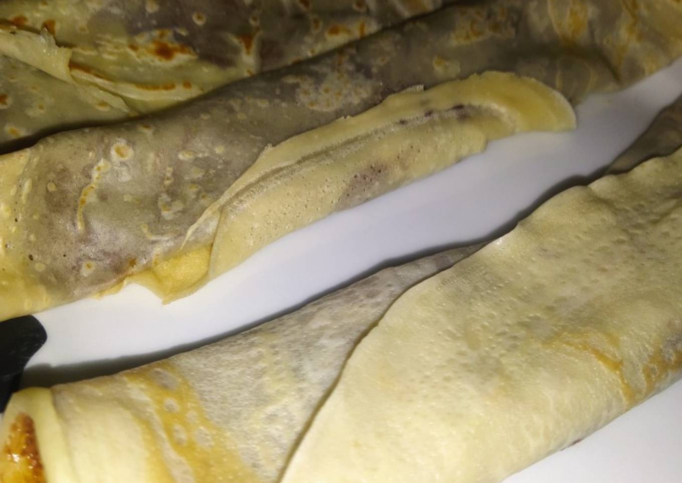 Crepes de leche de almendras