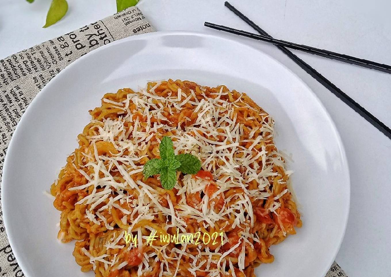 Resep MieGhetti Keju, Menggugah Selera