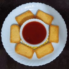 A picture of Carrot & beetroot soup.