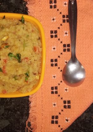 A picture of Curd semolina upma.