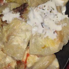 A picture of Keto Grilled Cabbage with Cheese.