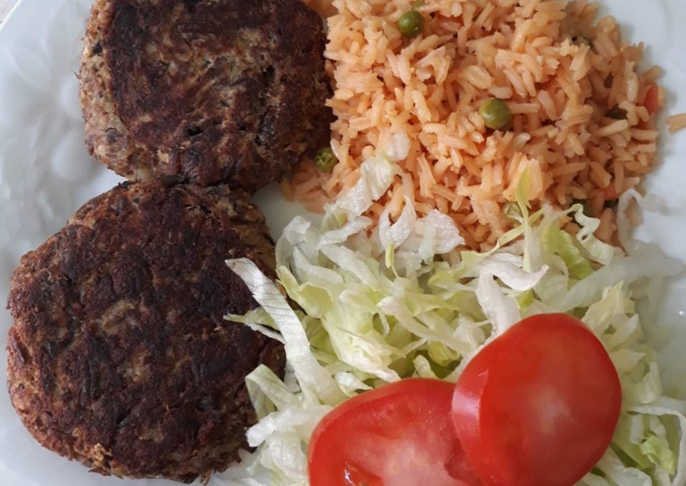 Tortitas de carne y papa