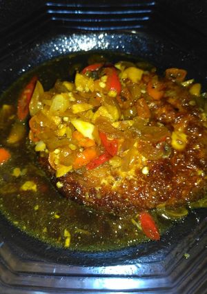 Foto resep Telur Ceplok Kuah Kecap pedas