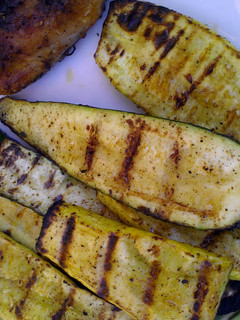 A picture of Grilled Zucchini and Squash.