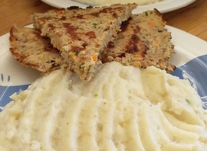 Una foto de Puré saborizado con ajo y comino