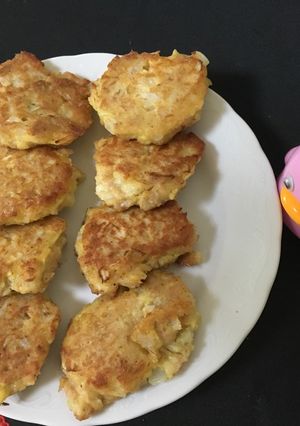Hình của món Pancake cá ngừ.