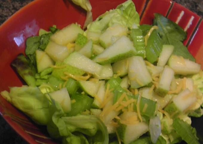 Simple Way to Make Quick Pear and Celery Salad