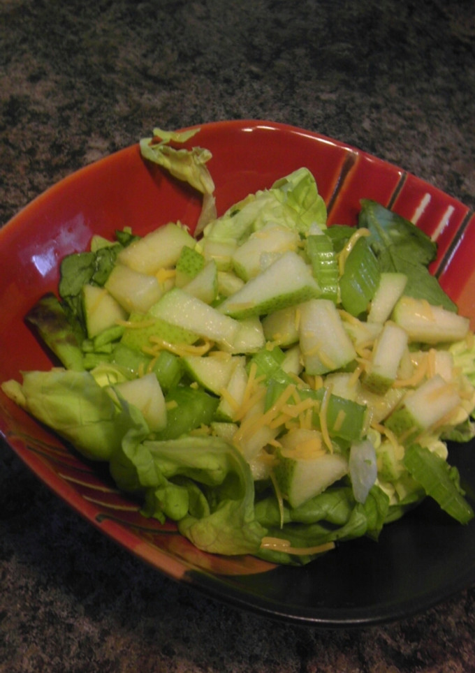A picture of Pear and Celery Salad.