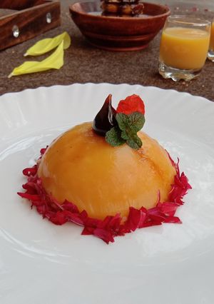 ক্যারট কাস্টার্ড হালুয়া (carrot custard halua recipe in Bengali) রেসিপির প্রধান ছবি