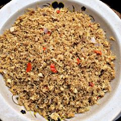 A picture of Turkey filling.