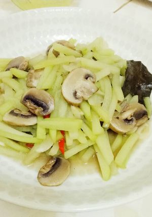 Foto resep Tumis Labu Jamur Kancing