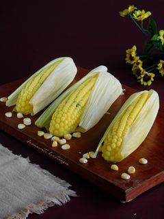 Foto resep Puding Jagung Coklat