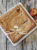 CROSTATA ALLE MANDORLE CON  PESCHE ED AMARETTI