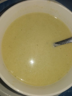 Una foto de Crema de espárragos