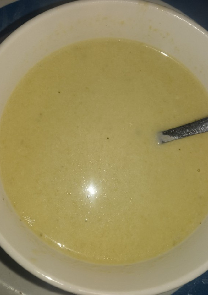 Una foto de Crema de espárragos