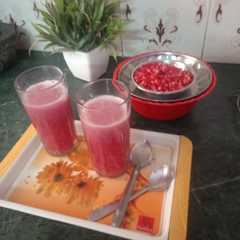 अनार जूस (anaar juice recipe in Hindi)-レシピのメイン写真
