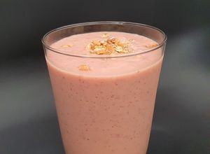 Una foto de Smoothie de papaya