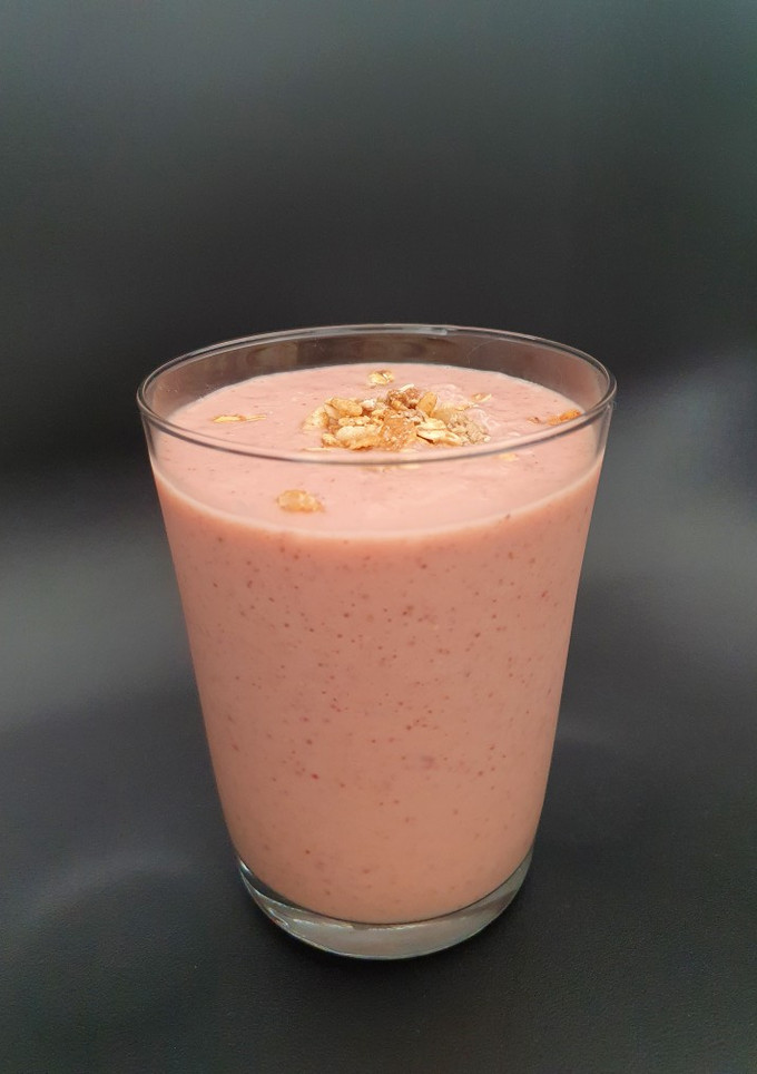 Una foto de Smoothie de papaya