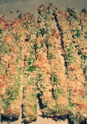 A picture of Asparagus fries.