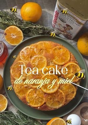 Una foto de Tea Cake de Naranja y Miel
