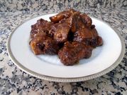 Una foto de costilla de cerdo picadas