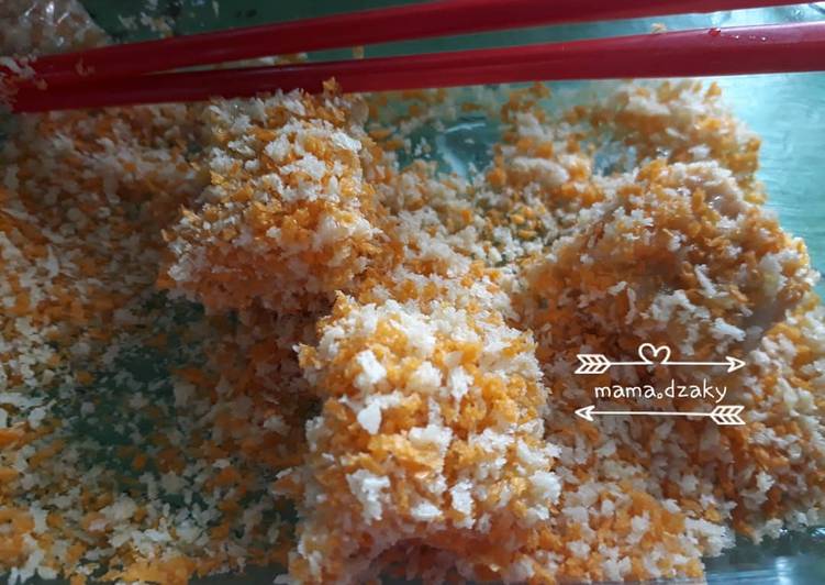 Nugget Ayam Wortel home-made TANPA roti tawar #menusehatanak