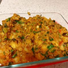 Aloo bharta A picture of Aloo bharta.