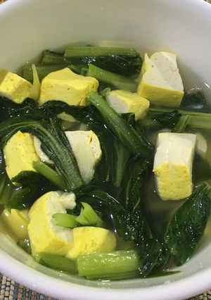 Foto resep Sayur Sawi Hijau dan Tahu