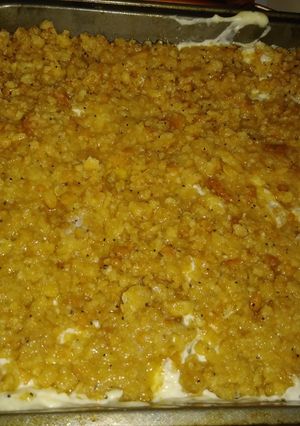 A picture of Poppy Seed Chicken Cassarole.