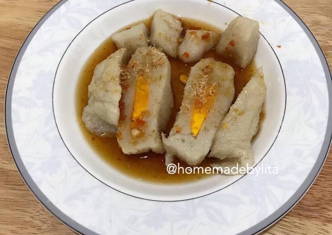 Resep Pempek Tenggiri dan Cuko Ebi #homemadebylita, Bikin Ngiler
