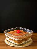 Tiramisu with Egg Drop