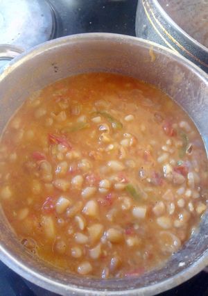 A picture of Stewed beans.