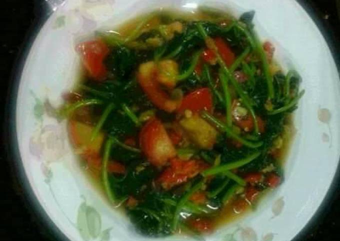 Resep Tumis daun ubi praktis, Sempurna