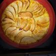 Flan de manzana airfryer
