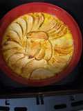 Flan de manzana airfryer