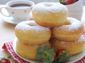 Foto resep Donat Labu Kuning, lembut