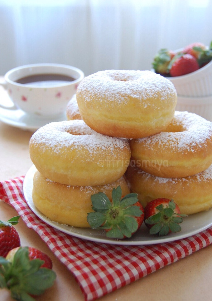 Foto resep Donat Labu Kuning, lembut