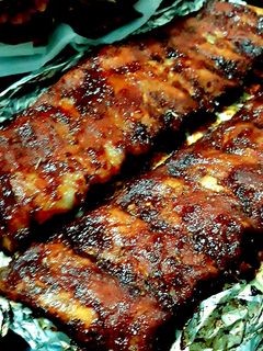 รูปของ ซี่โครงหมูอบซอสบาร์บีคิว(สูตรมัดใจคุณสา😁) pork ribs with barbecue sauce